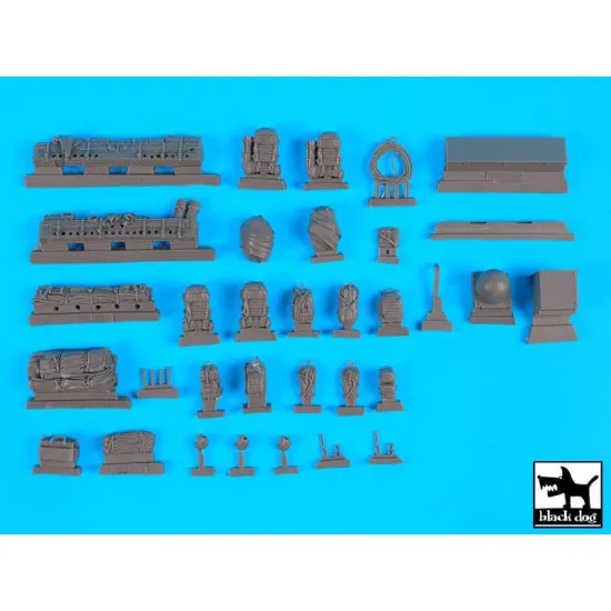 Black Dog T35146 1/35 US Stryker WINT-T B with equip.accessories set for Trumpeter