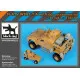 Black Dog T35150 1/35 M-ATV WINT-T A with equip.accessories set for Panda