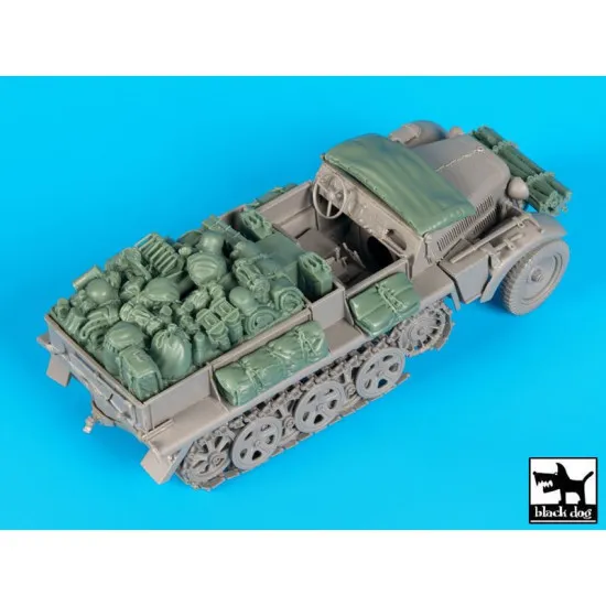 Black Dog T35155 1/35 Sd.Kfz 10 accessories set for Dragon