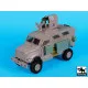 Black Dog T35158 1/35 4X4 MRAP accessories set for Kinetic