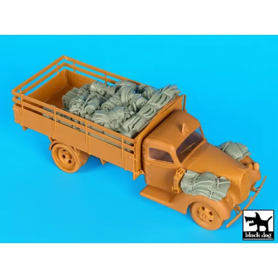 Black Dog T35167 1/35 German army truck G917 T accessories set for ICM