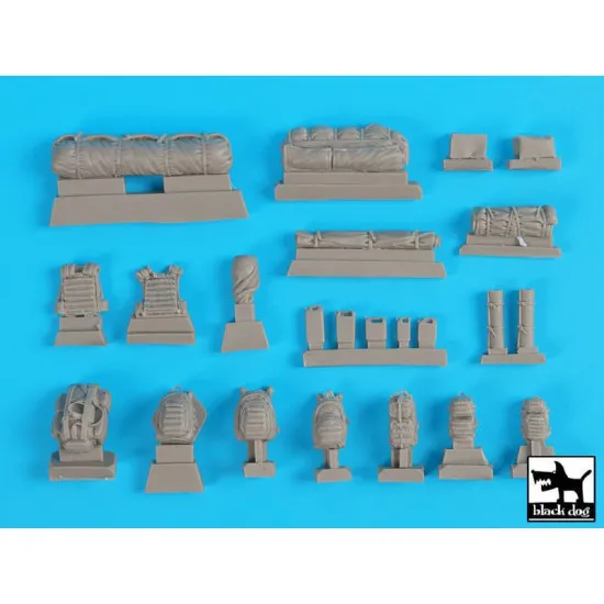 Black Dog T35174 1/35 AMX 10RCR Separ accessories set for Tiger-Model