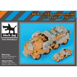 Black Dog T35176 1/35 SD.Kfz. 233 accessories set for AFV