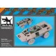 Black Dog T35177 1/35 M1117 Guardian interior accessories set for Trumpeter