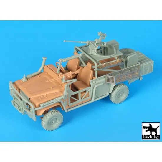 Black Dog T35180 1/35 Land Rover Austrelian special forces accessories set for Hobby Boss