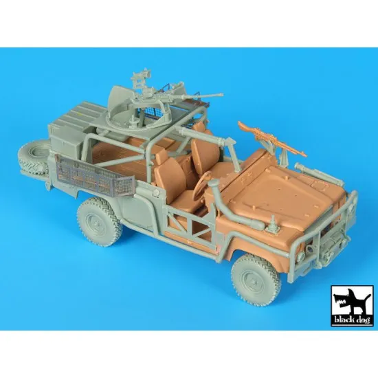 Black Dog T35180 1/35 Land Rover Austrelian special forces accessories set for Hobby Boss