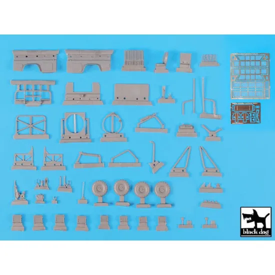 Black Dog T35181 1/35 Land Rover Australian special forces big accessories set for Hobby Boss