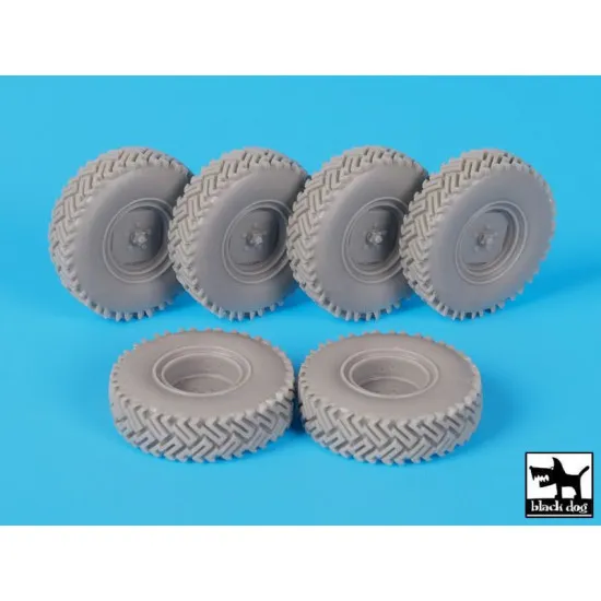 Black Dog T35183 1/35 Australian Land Rover wheels accessories set