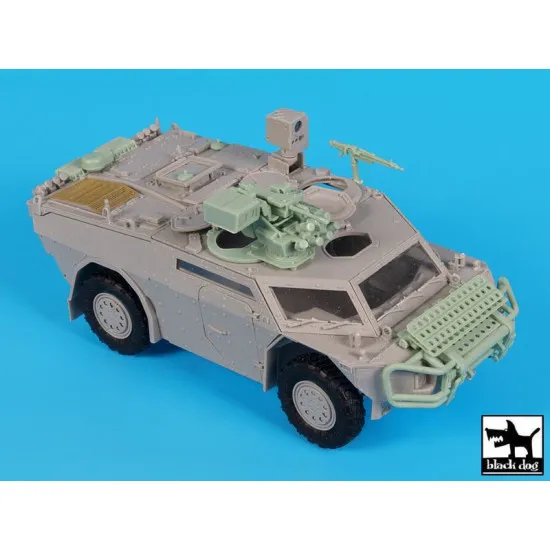 Black Dog T35187 1/35 German Fennek 1A2 accessories set for Trumpeter