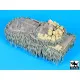 Black Dog T35192 1/35 Australian ASLAV Hessian tape accessories set for Trumpeter