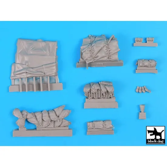Black Dog T35193 1/35 Sturmgeschutz III Ausf.D accessories set for Dragon