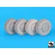 Black Dog T35195 1/35 Fennek wheels accessories set