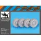 Black Dog T35196 1/35 Dingo wheels accessories set