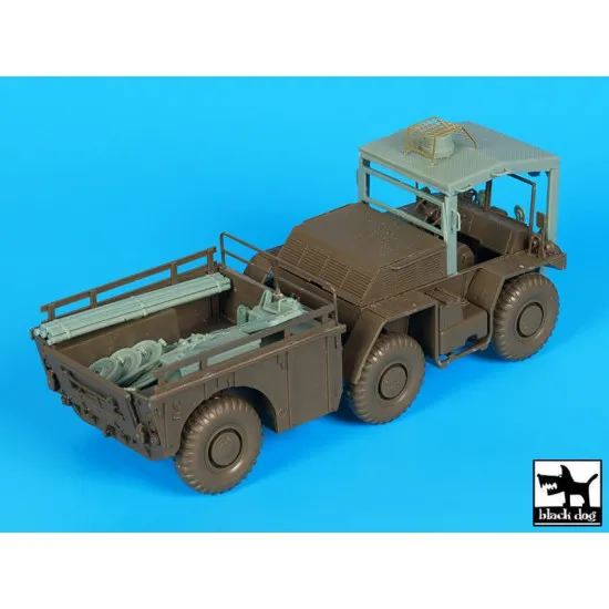 Black Dog T35199 1/35 M561 Gama Goat fire truck V1 conversion set for Tamiya