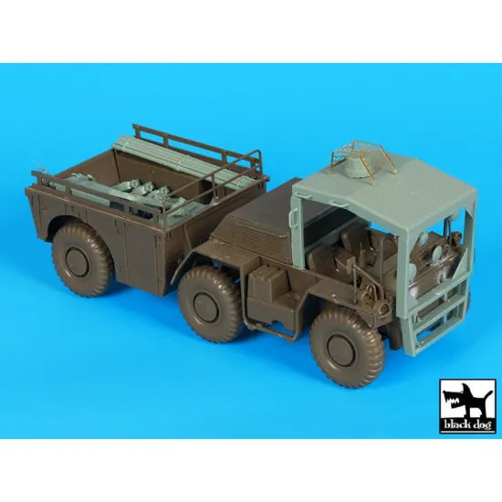 Black Dog T35199 1/35 M561 Gama Goat fire truck V1 conversion set for Tamiya