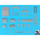 Black Dog T35199 1/35 M561 Gama Goat fire truck V1 conversion set for Tamiya