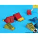 Black Dog T35200 1/35 Wheel chocks accessories set