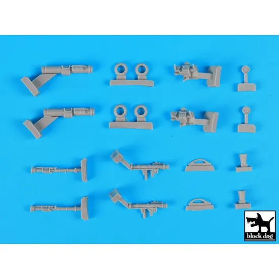 Black Dog T35201 1/35 Javelin,Carl Gustav,M136 AT4 accessories set