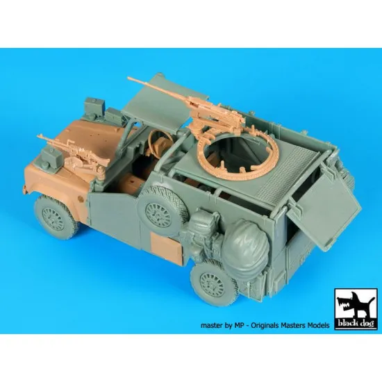 Black Dog T35214 1/35 Land Rover WMIK conversion set for Hobby boss
