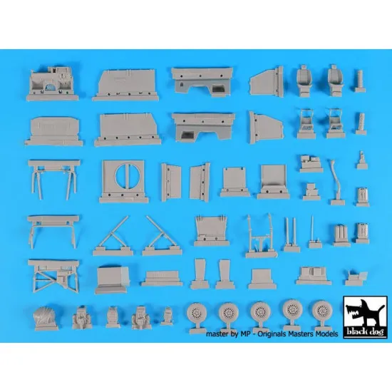 Black Dog T35214 1/35 Land Rover WMIK conversion set for Hobby boss