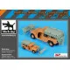 Black Dog T35215 1/35 Humvee Snow truck conversion set for Italeri