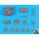 Black Dog T35221 1/35 US Jeep accessories set for Tamiya