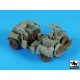 Black Dog T35224 1/35 British SAS jeep Africa accessories set for Tamiya