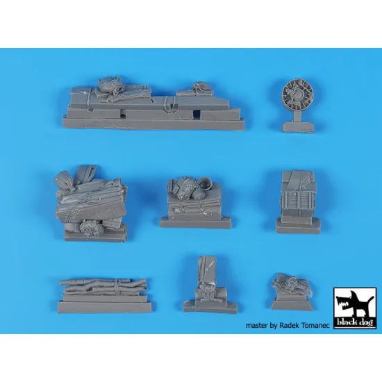 Black Dog T35226 1/35 Soviet heavy tank KV -1 accessories set for Tamiya