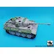 Black Dog T35229 1/35 Tiger I Pz Kpfw VI accessories set for Academy