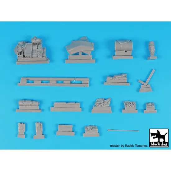 Black Dog T35230 1/35 Jagdpanther accessories set for Tamiya