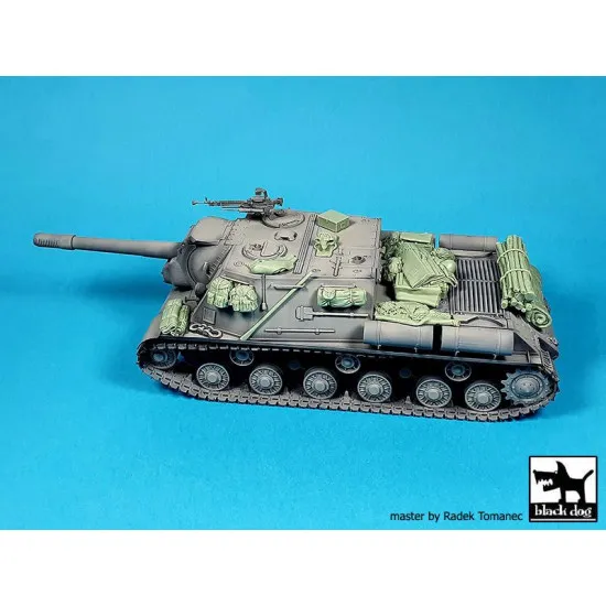 Black Dog T35235 1/35 ISU-152 accessories set for Zvezda