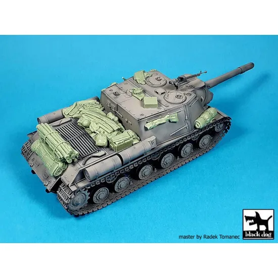 Black Dog T35235 1/35 ISU-152 accessories set for Zvezda