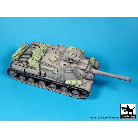Black Dog T35235 1/35 ISU-152 accessories set for Zvezda