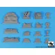 Black Dog T35236 1/35 Wespe Sd.Kfz. 124 accessories set for Tamiya