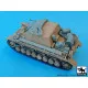 Black Dog T35240 1/35 Sturmpanzer IV Brummbar Sd.Kfz. 166 Accessories set for Tamiya