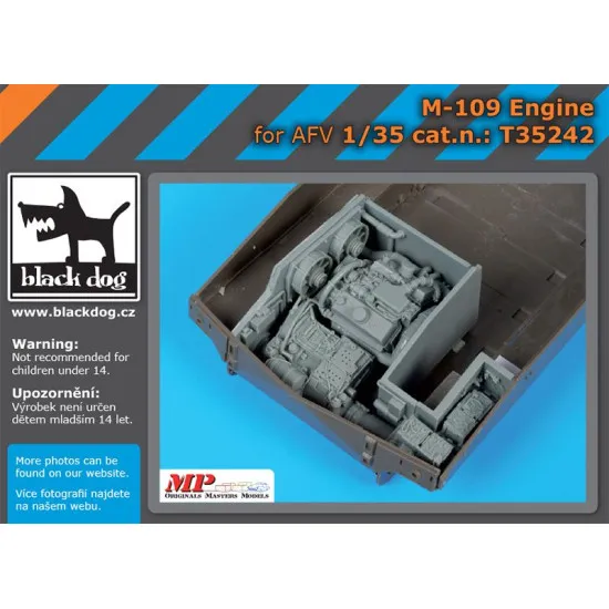 Black Dog T35242 1/35 M-109 engine for AFV