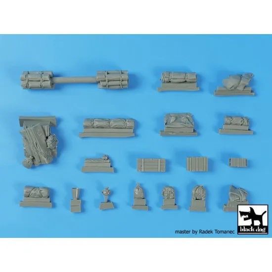 Black Dog T35243 1/35 T34/76 1943 production model accessories set for Tamiya