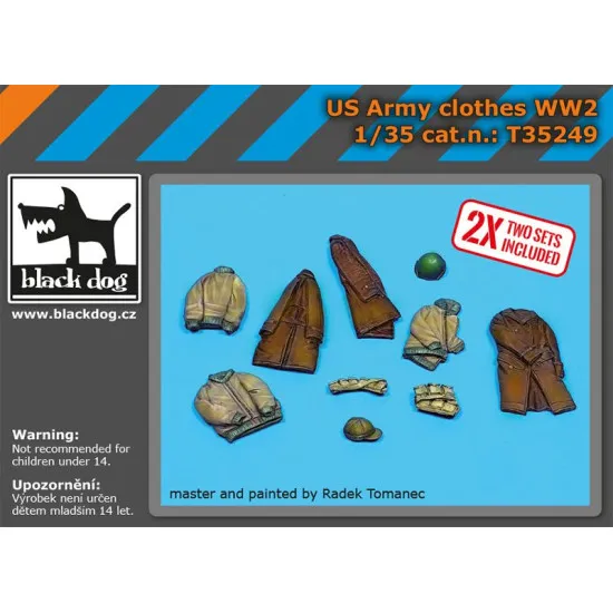 Black Dog T35249 1/35 US army clothes WW II