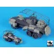 Black Dog T35250 1/35 Sd.Kfz 232 accessories set for Italeri