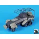 Black Dog T35250 1/35 Sd.Kfz 232 accessories set for Italeri