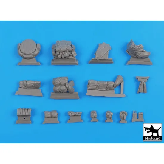 Black Dog T35250 1/35 Sd.Kfz 232 accessories set for Italeri