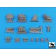 Black Dog T35250 1/35 Sd.Kfz 232 accessories set for Italeri