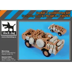 Black Dog T35252 1/35 Jackal 2 accessories set for Hobby Boss