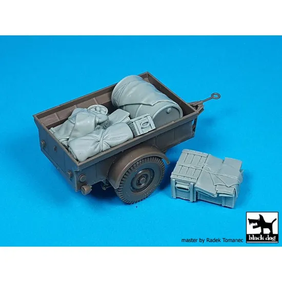 Black Dog T35254 1/35 US trailer 10-CWT for Bronco