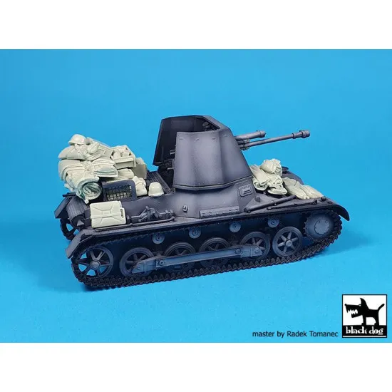 Black Dog T35255 1/35 Panzerjager I 162 accessories set for Italeri