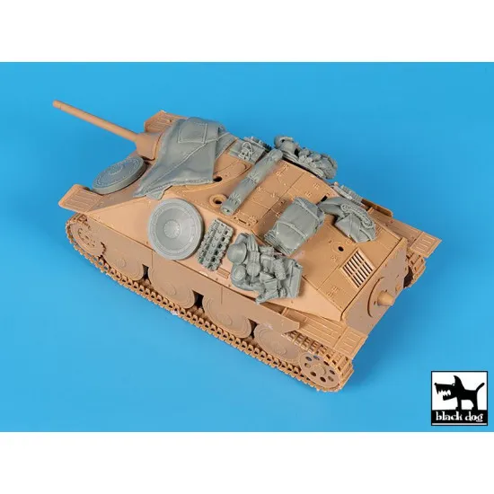 Black Dog T35256 1/35 Jagdpanzer 38 Hetzer accessories set for Academy
