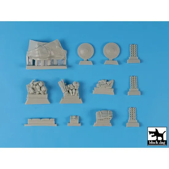 Black Dog T35256 1/35 Jagdpanzer 38 Hetzer accessories set for Academy