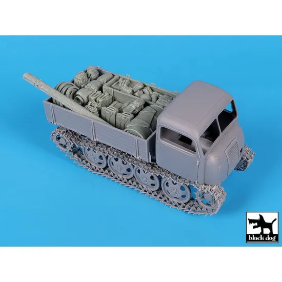 Black Dog T35257 1/35 Raupenschlepper RSO/01 accessories set for Das Werk