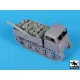 Black Dog T35257 1/35 Raupenschlepper RSO/01 accessories set for Das Werk