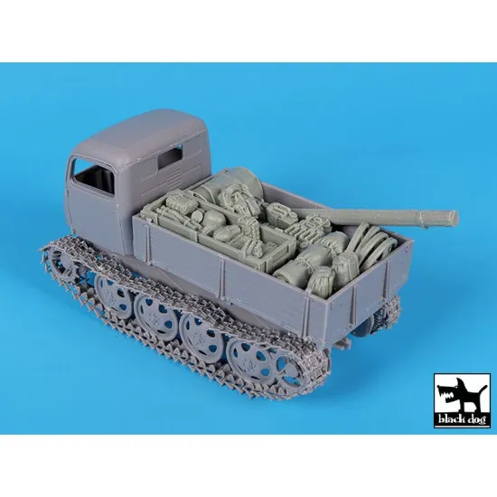 Black Dog T35257 1/35 Raupenschlepper RSO/01 accessories set for Das Werk